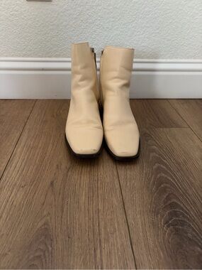 Sam Edelman Cream Ankle Boots - Women